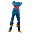 An official render of Huggy Wuggy, depicting his skin render.