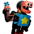 A GrabPack cosmetic depicting a cartoonish version of Boxy Boo.