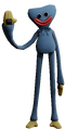A render of the unused furless/ model Huggy Wuggy.