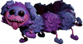 A render of PJ Pug-a-Pillar with his artwork appearances.