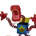 An official render of Boxy Boo, depicting his shop render.