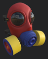 The Gas Mask model teased within the Poppy Playtime Discord Server.