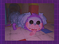 "The lovable PJ Pug-a-Pillar will follow you. If PJ reaches you, your test is over"