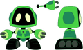 Reference artwork for Boogie Bot.