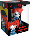 The packaging featured alongside the Poppy collectible.