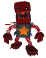 A render of Boxy Boo staring with an aggressive tone.