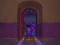 CatNap standing eerily in the doorway.
