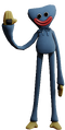 A render of the unused furless/ model Huggy Wuggy.
