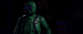 Huggy Wuggy seen killing the Green Hazmat Survivor within the Cinematic Trailer.