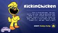 KickinChicken's info card, as revealed on Twitter