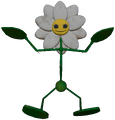 An untextured version of Daisy, showcased after Chapter 2's release by Zachary Preciado's tweet. [1]